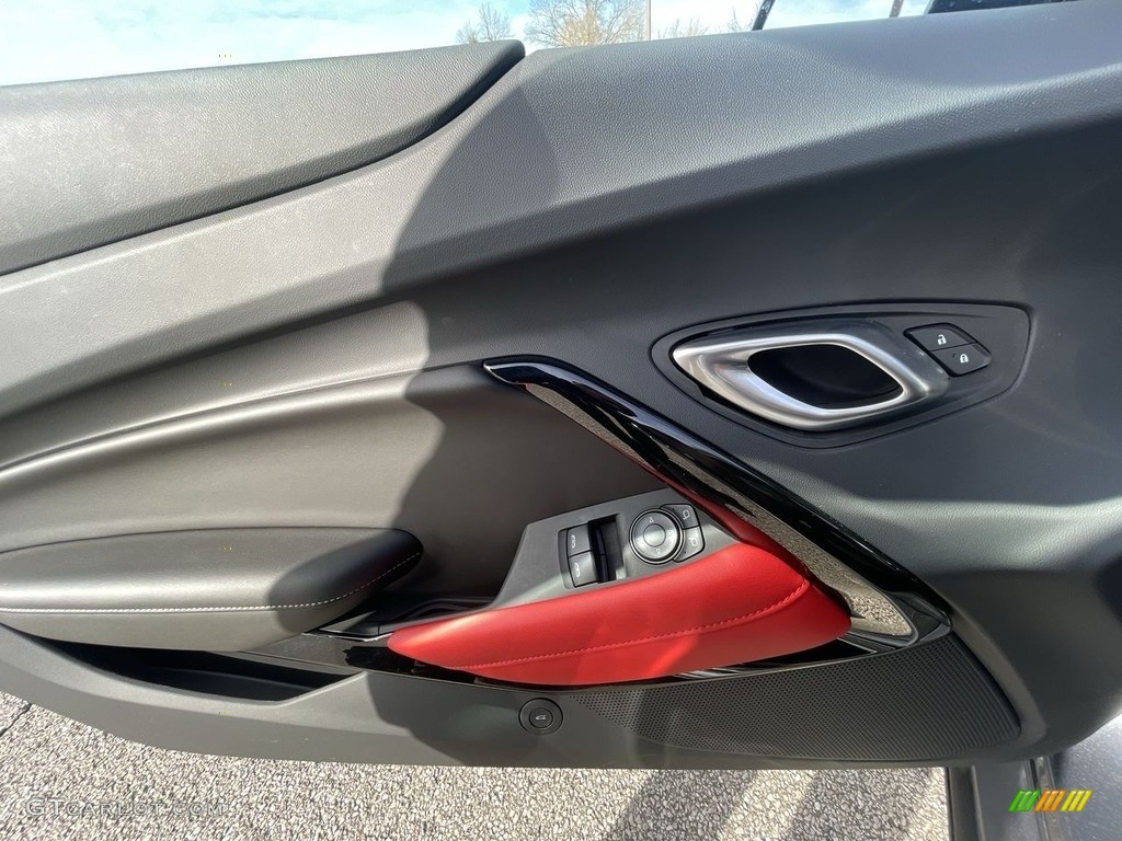 2022 Camaro SS Coupe - Satin Steel Metallic / Jet Black photo #8