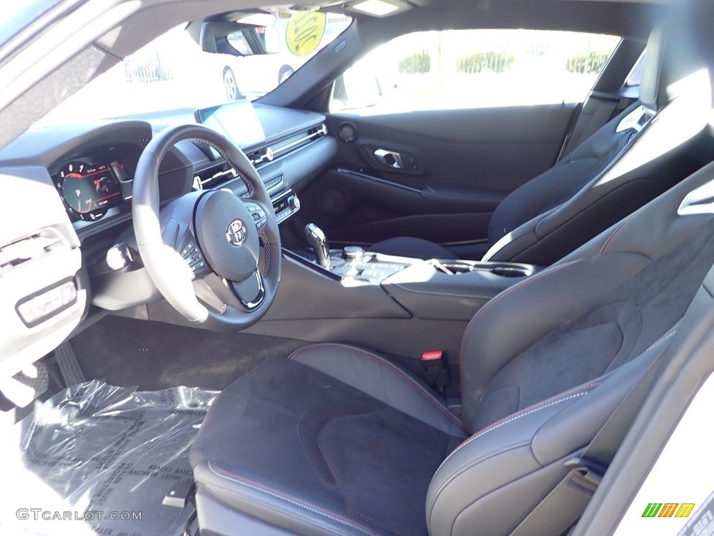 Black Interior 2021 Toyota GR Supra 2.0 Photo #145266631