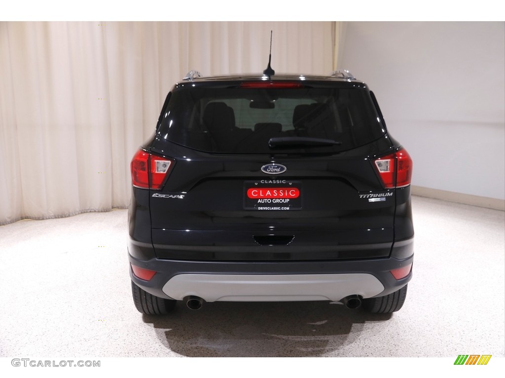 2019 Escape Titanium 4WD - Agate Black / Chromite Gray/Charcoal Black photo #19