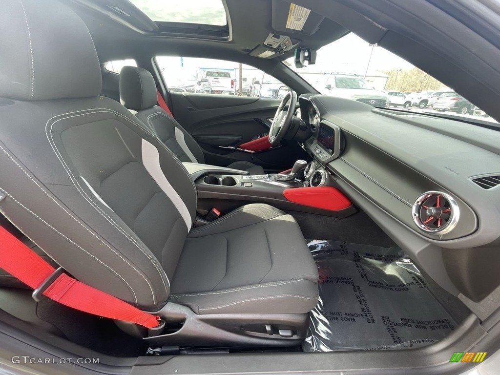 2022 Camaro SS Coupe - Satin Steel Metallic / Jet Black photo #19