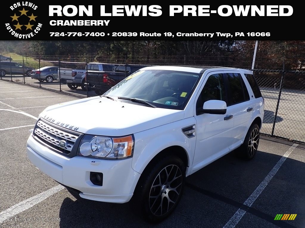 2012 LR2 HSE LUX - Fuji White / Ebony photo #1
