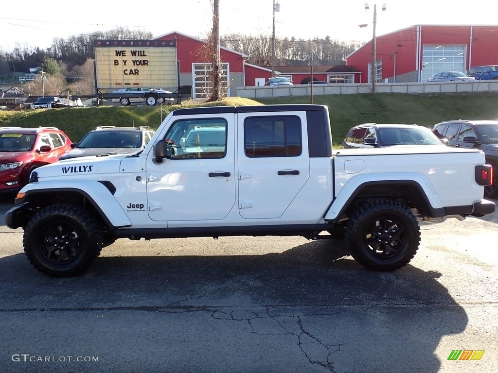 2023 Gladiator Willys 4x4 - Bright White / Black photo #2