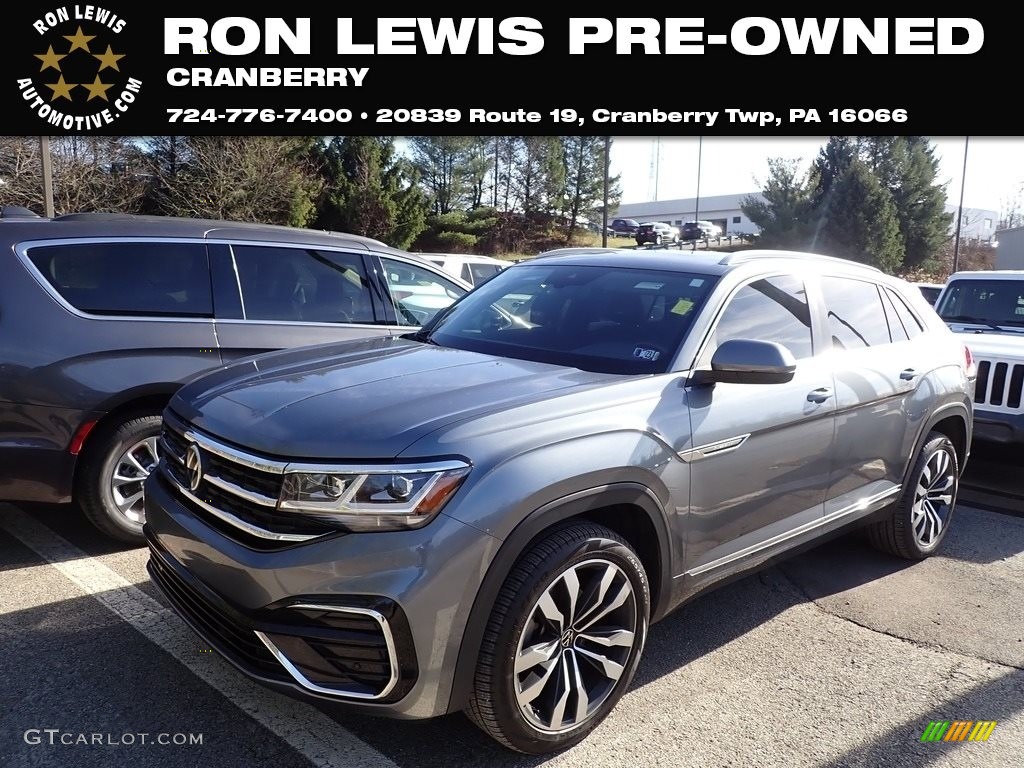 2020 Atlas Cross Sport SEL R-Line 4Motion - Platinum Gray Metallic / Titan Black photo #1