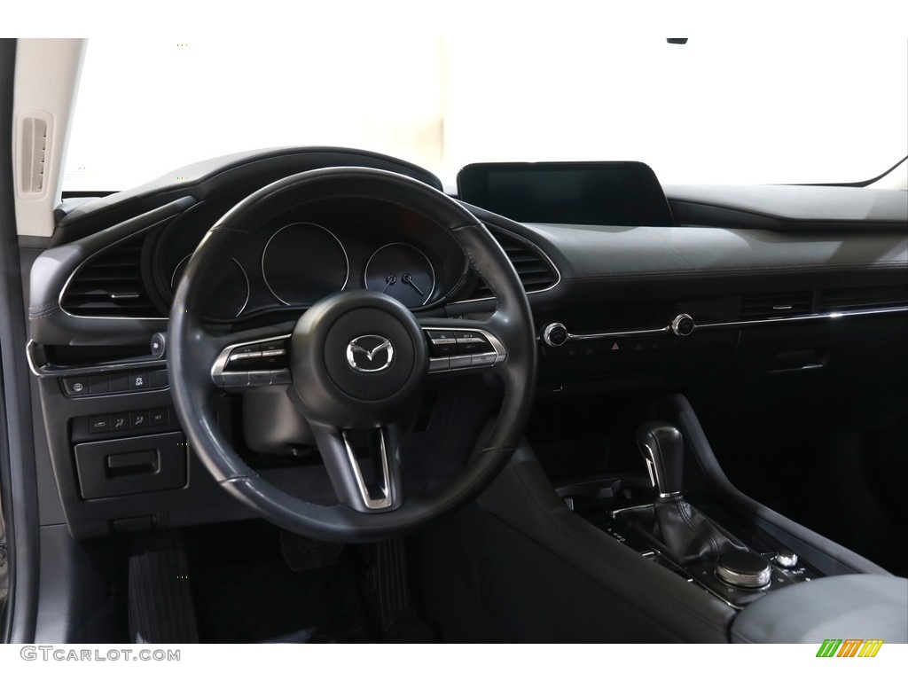 2020 Mazda MAZDA3 Premium Sedan AWD Black Dashboard Photo #145267345