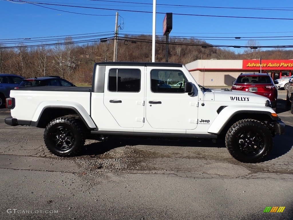 2023 Gladiator Willys 4x4 - Bright White / Black photo #7