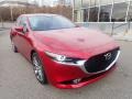 Soul Red Crystal Metallic 2022 Mazda Mazda3 Premium Sedan Exterior