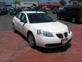 2008 Ivory White Pontiac G6 Sedan  photo #7