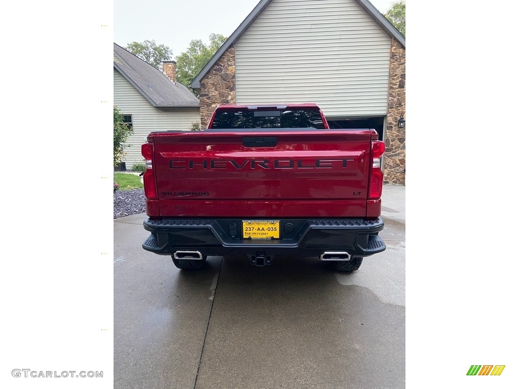 2021 Silverado 1500 LT Trail Boss Crew Cab 4x4 - Cherry Red Tintcoat / Jet Black photo #4