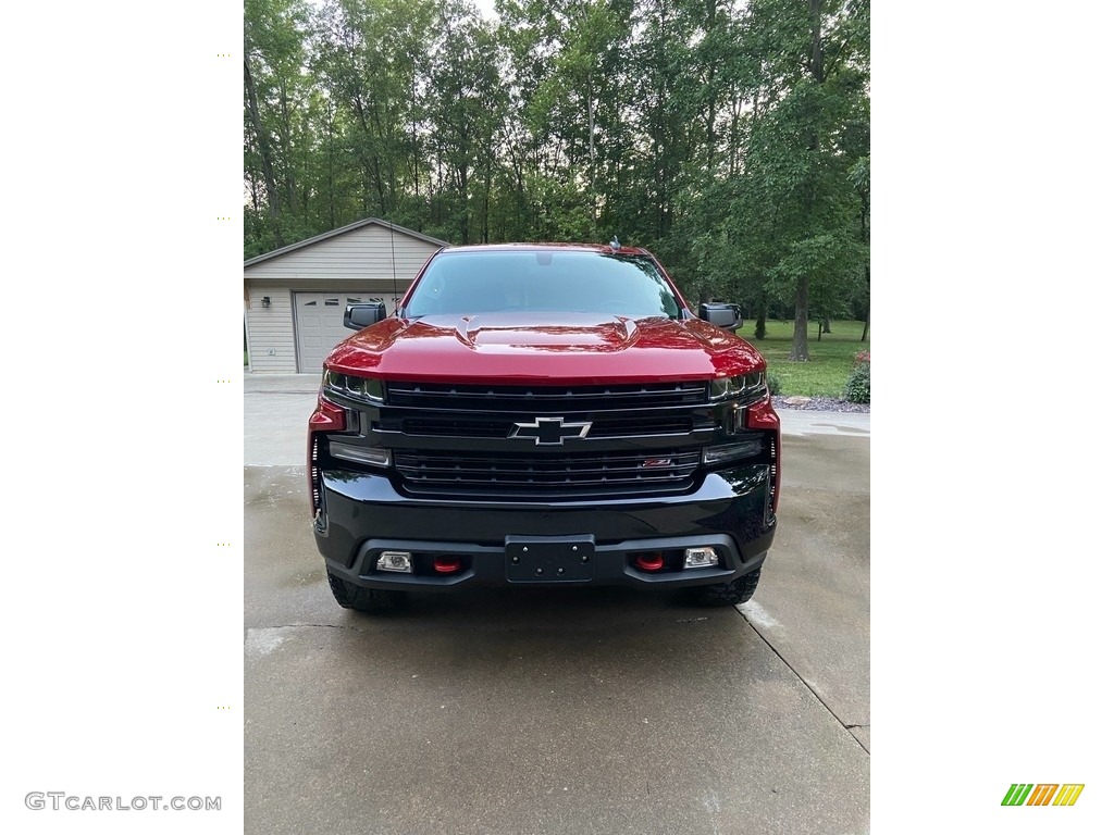 2021 Silverado 1500 LT Trail Boss Crew Cab 4x4 - Cherry Red Tintcoat / Jet Black photo #5