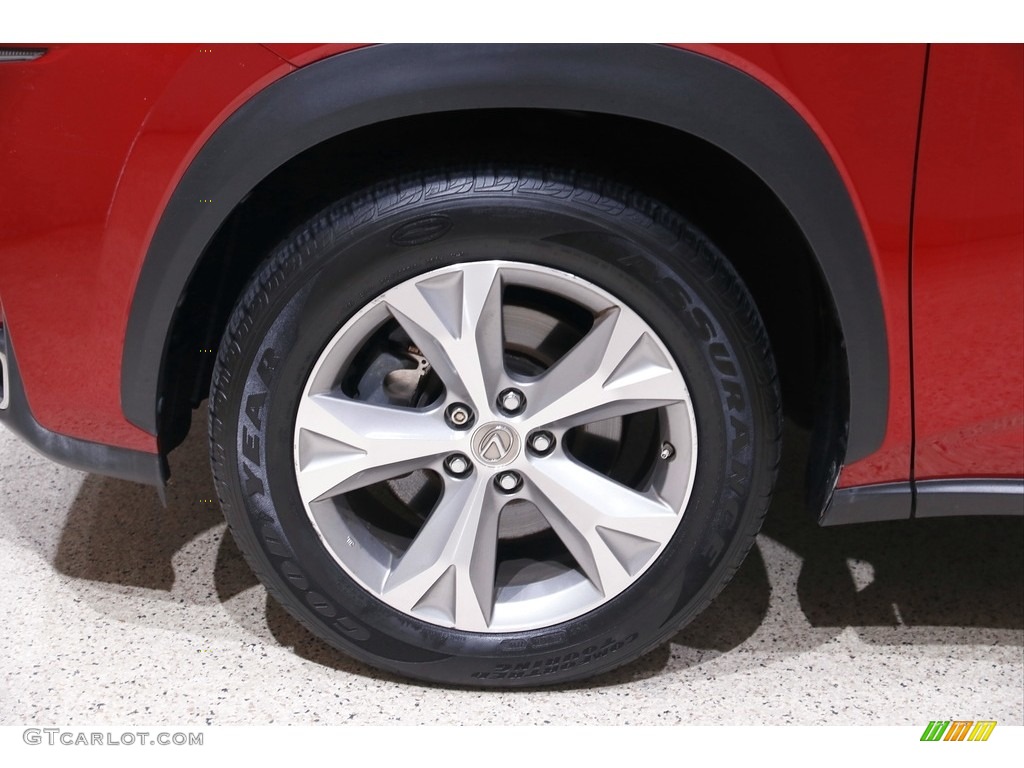 2017 NX 200t AWD - Matador Red Mica / Black photo #22