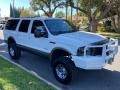 Oxford White 2002 Ford Excursion Limited 4x4