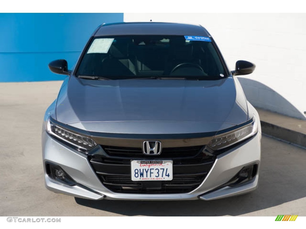 2021 Accord Sport - Lunar Silver Metallic / Black photo #7