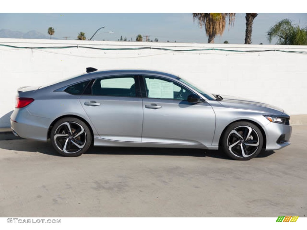 Lunar Silver Metallic 2021 Honda Accord Sport Exterior Photo #145268407