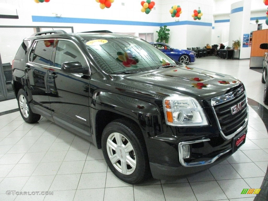 2016 Terrain SLE AWD - Onyx Black / Jet Black photo #3