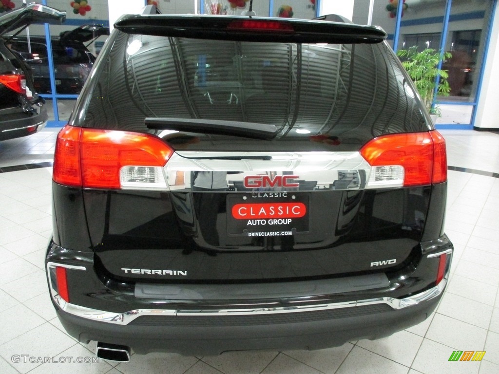 2016 Terrain SLE AWD - Onyx Black / Jet Black photo #8