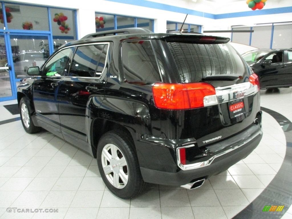 2016 Terrain SLE AWD - Onyx Black / Jet Black photo #9