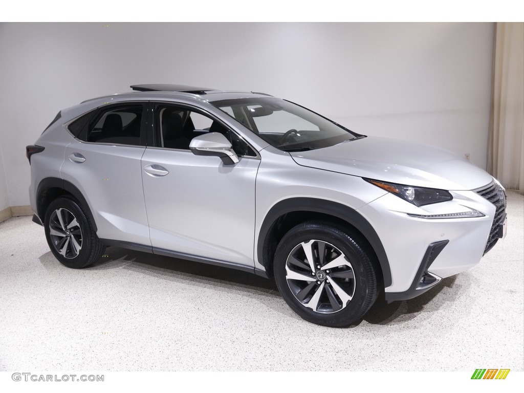 Silver Lining Metallic 2019 Lexus NX 300 Exterior Photo #145269364
