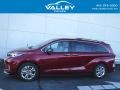 2021 Ruby Flare Pearl Toyota Sienna XSE AWD Hybrid  photo #2