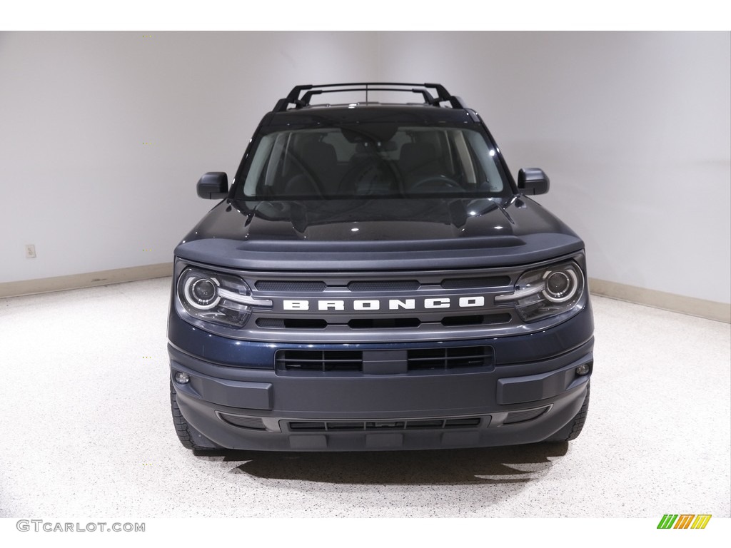2021 Bronco Sport Big Bend 4x4 - Alto Blue Metallic / Medium Dark Slate photo #2