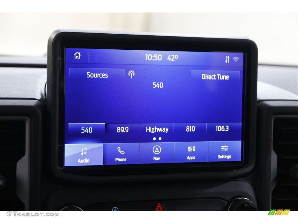 2021 Bronco Sport Big Bend 4x4 - Alto Blue Metallic / Medium Dark Slate photo #10
