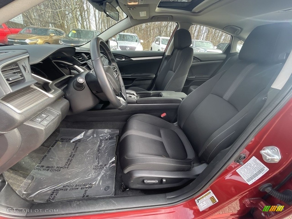 2021 Honda Civic EX Sedan Front Seat Photo #145270813
