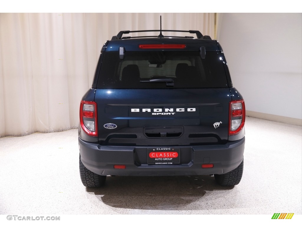2021 Bronco Sport Big Bend 4x4 - Alto Blue Metallic / Medium Dark Slate photo #20