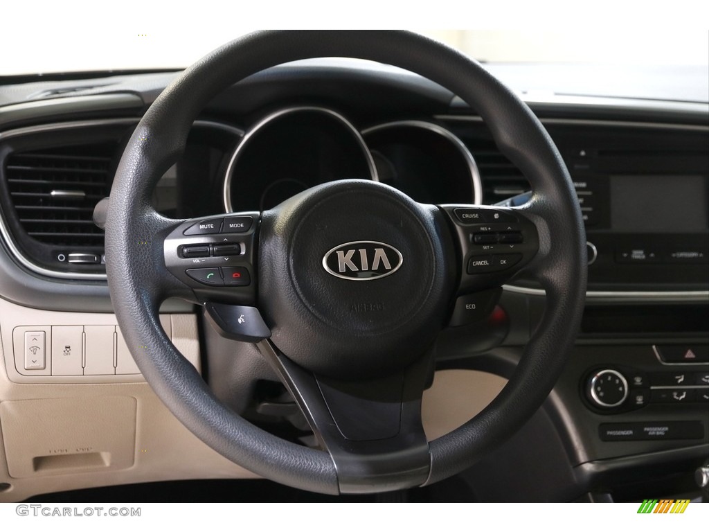 2014 Optima LX - Dark Cherry / Beige photo #7