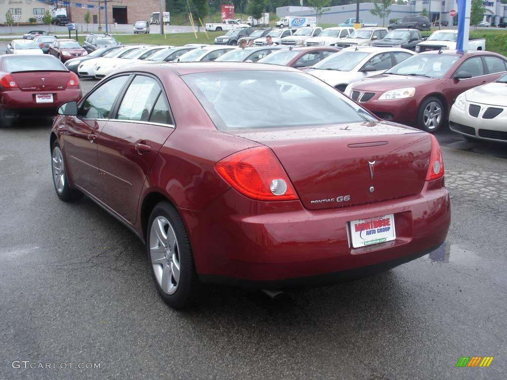 2009 G6 Sedan - Performance Red Metallic / Ebony photo #5
