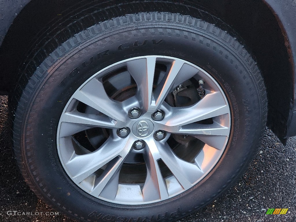 2015 Highlander XLE AWD - Predawn Gray Mica / Black photo #8