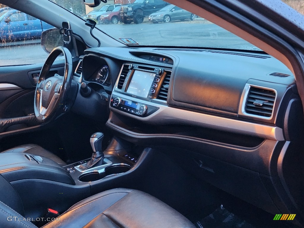 2015 Highlander XLE AWD - Predawn Gray Mica / Black photo #10