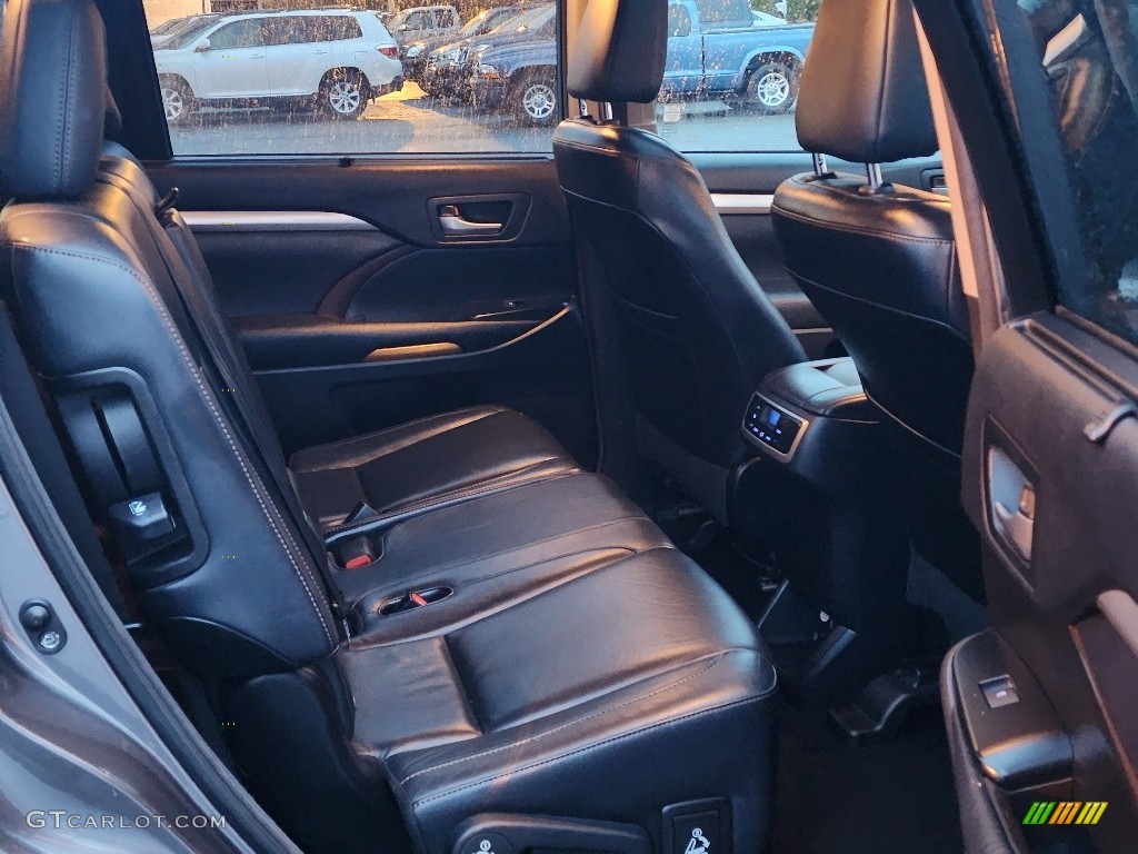 2015 Highlander XLE AWD - Predawn Gray Mica / Black photo #13