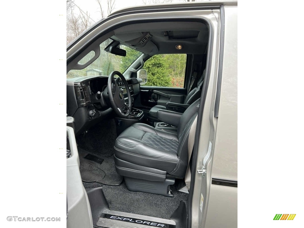 Medium Pewter Interior 2021 Chevrolet Express 2500 Passenger Conversion Van Photo #145271849