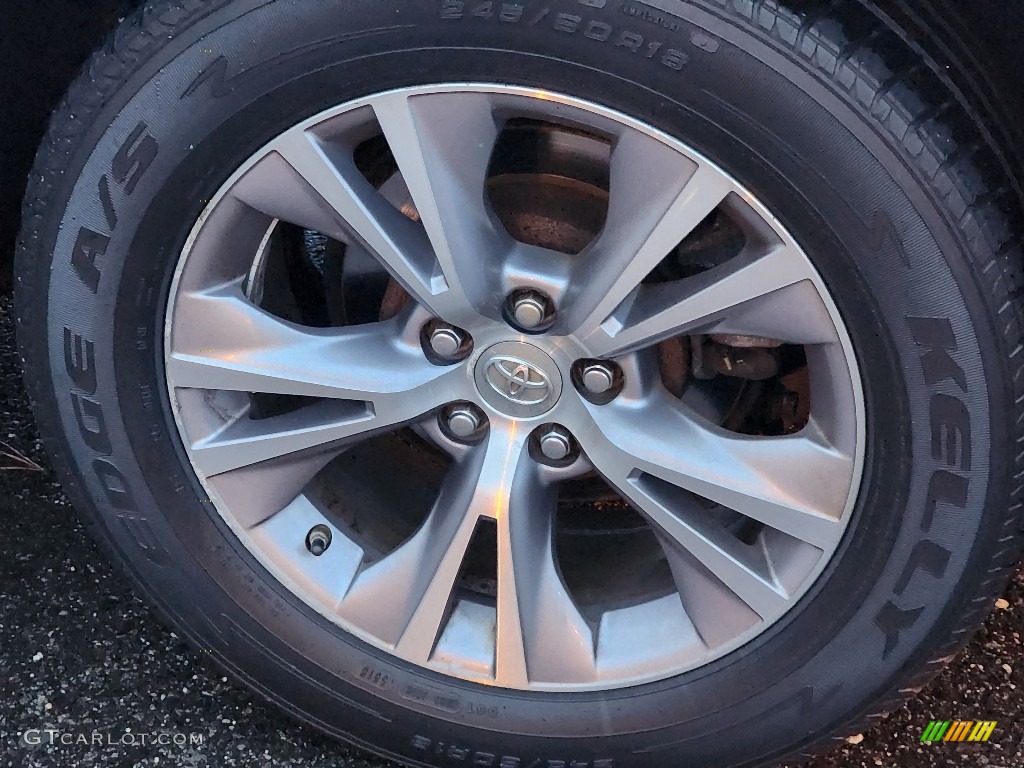 2015 Highlander XLE AWD - Predawn Gray Mica / Black photo #21
