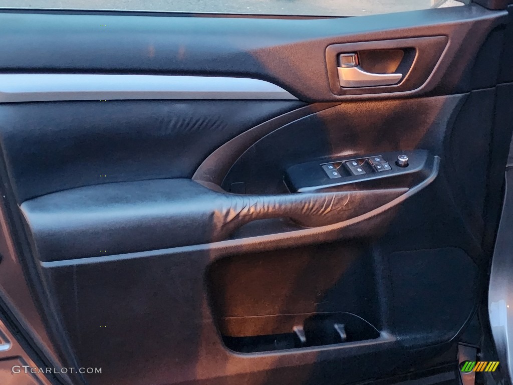 2015 Highlander XLE AWD - Predawn Gray Mica / Black photo #27