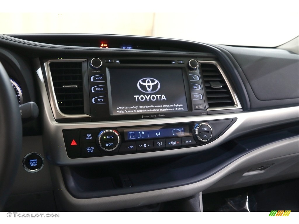 2019 Highlander XLE AWD - Predawn Gray Mica / Ash photo #9