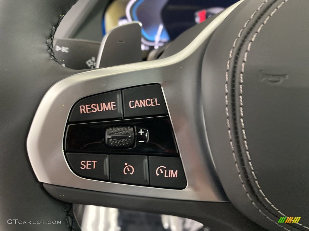 2023 BMW X5 xDrive45e Black Steering Wheel Photo #145272632