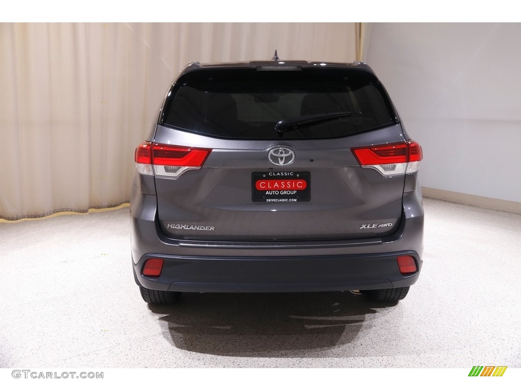 2019 Highlander XLE AWD - Predawn Gray Mica / Ash photo #21