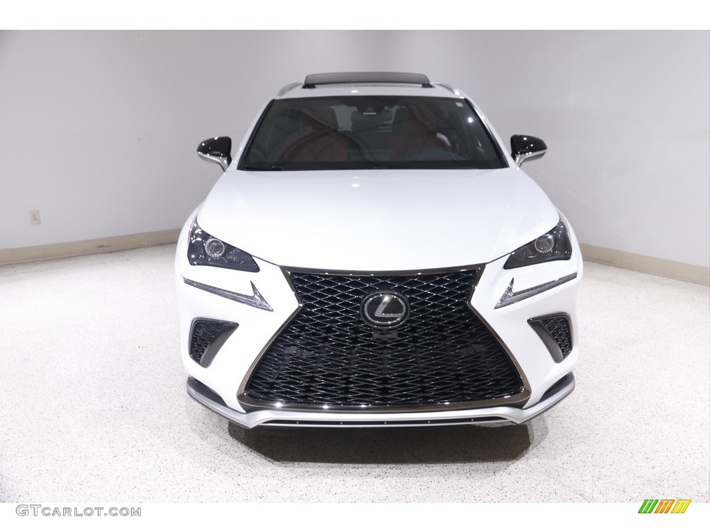 2020 NX 300 F Sport AWD - Ultra White / Circuit Red photo #2