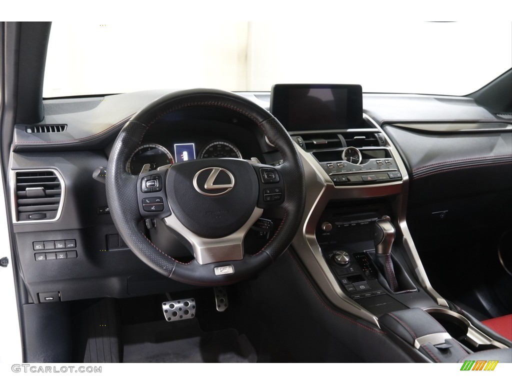 2020 NX 300 F Sport AWD - Ultra White / Circuit Red photo #6