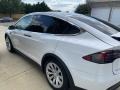 2017 Pearl White Multi-Coat Tesla Model X 75D  photo #4