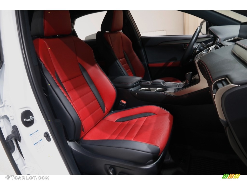 2020 NX 300 F Sport AWD - Ultra White / Circuit Red photo #17