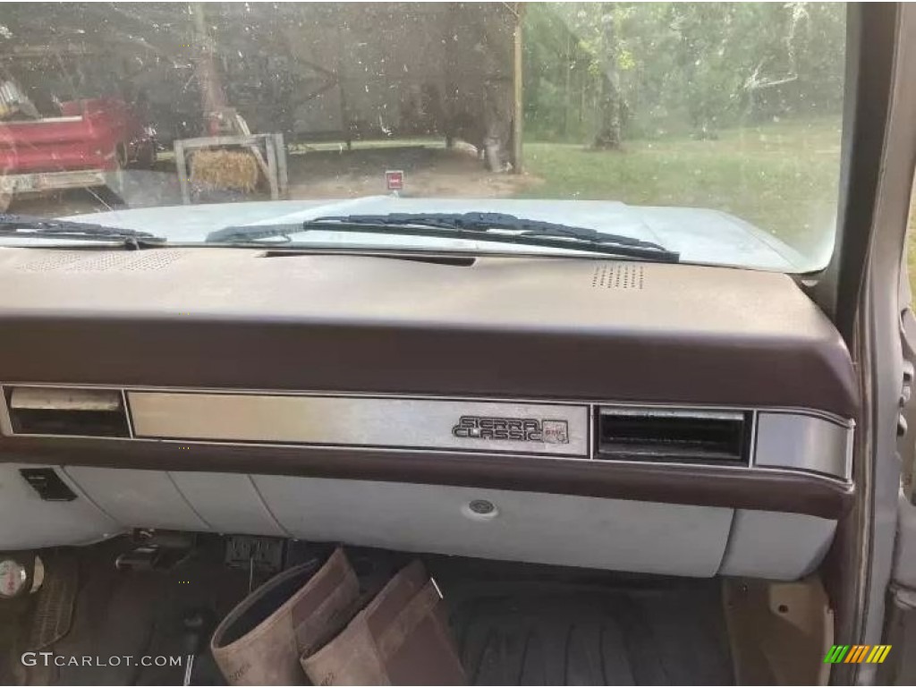 1985 GMC C/K C1500 Sierra Classic Regular Cab Saddle Tan Dashboard Photo #145273346