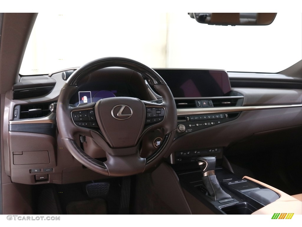 2021 Lexus ES 350 Flaxen Dashboard Photo #145273349