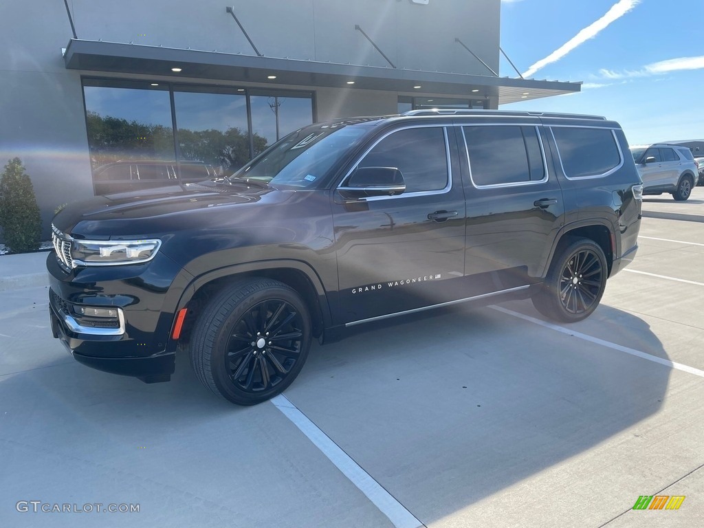 2022 Grand Wagoneer Series II 4x4 - Diamond Black Crystal Pearl / Global Black photo #1