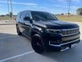 2022 Diamond Black Crystal Pearl Jeep Grand Wagoneer Series II 4x4  photo #2
