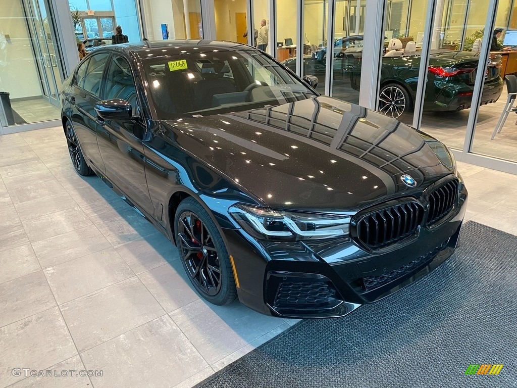 Black Sapphire Metallic 2023 BMW 5 Series 530i xDrive Sedan Exterior Photo #145274600