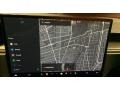 2021 Tesla Model S Black Interior Navigation Photo