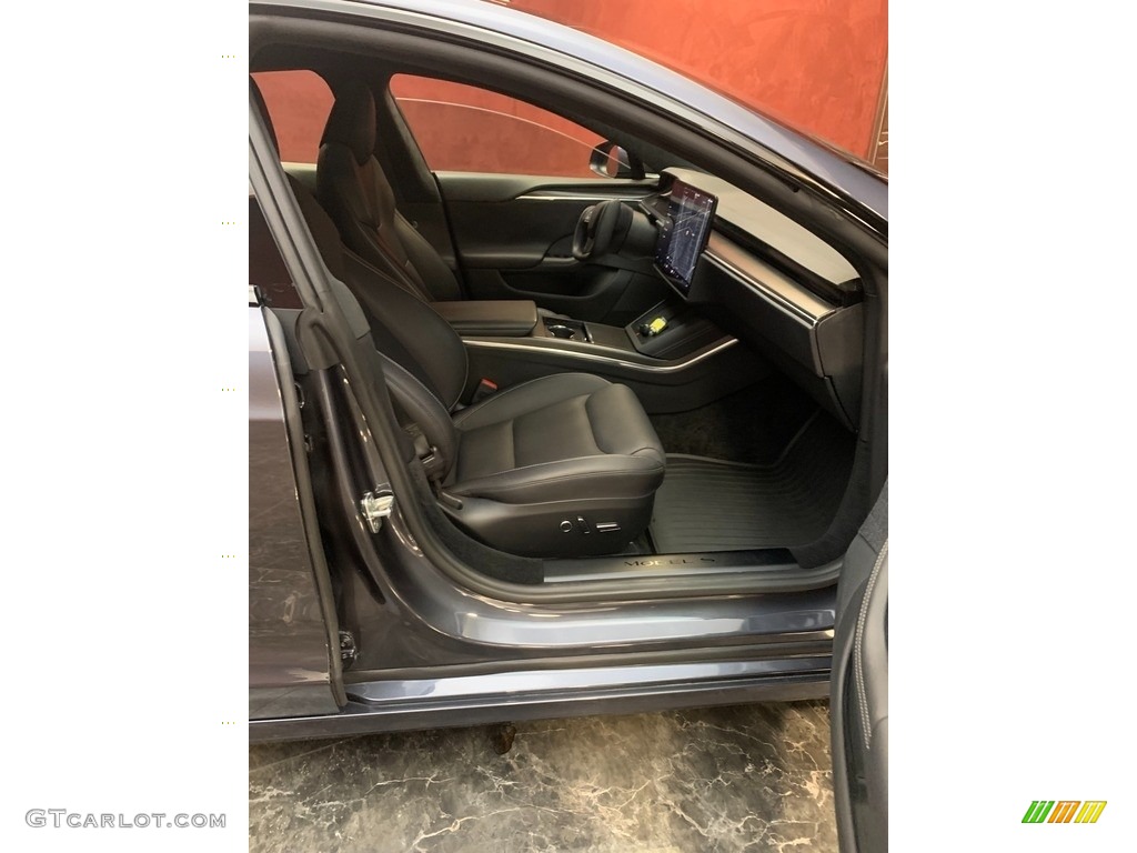 2021 Tesla Model S Plaid AWD Front Seat Photo #145275200