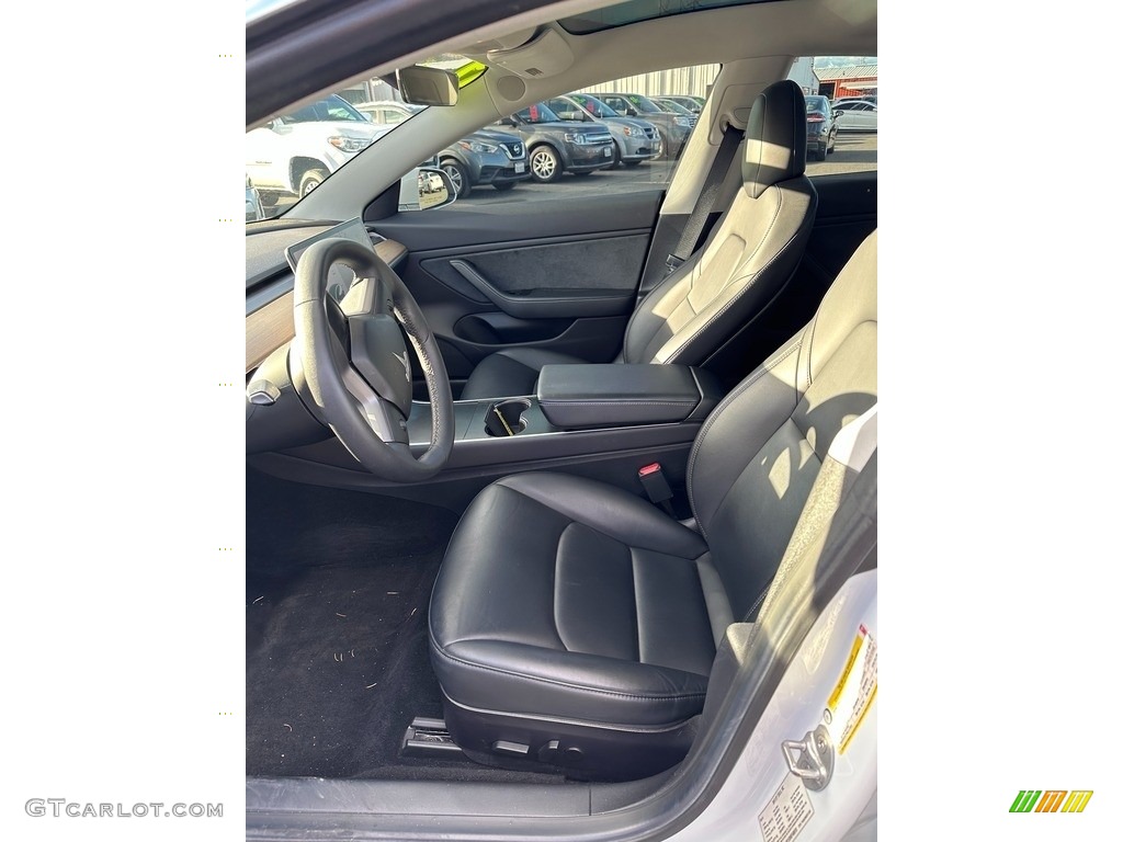 2019 Tesla Model 3 Long Range Front Seat Photo #145276526