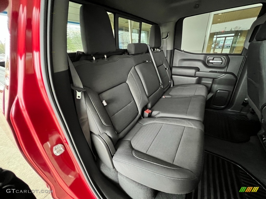 Jet Black Interior 2021 Chevrolet Silverado 1500 LT Crew Cab 4x4 Photo #145276589